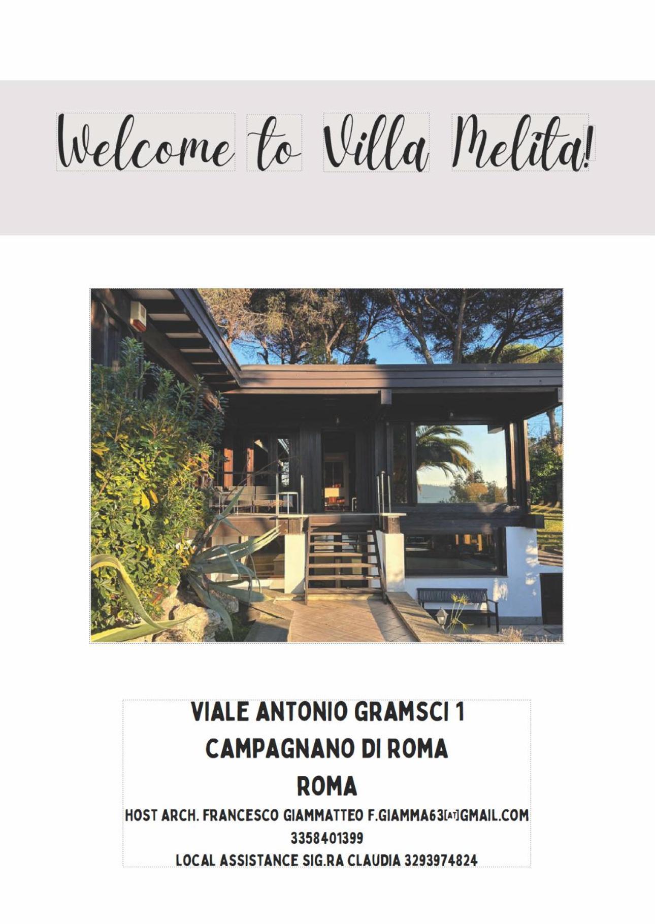 Villa Melita Gia Villa Marzia Campagnano Di Roma Εξωτερικό φωτογραφία